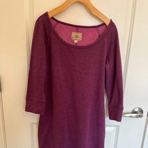 Ugg Purple Cozy Above the Knee Dress